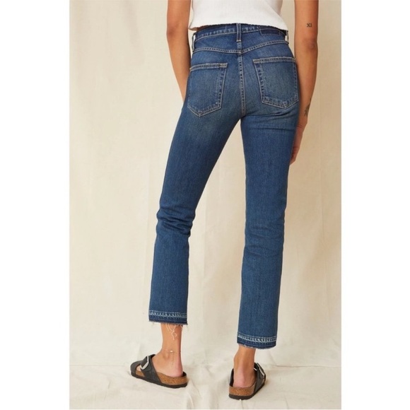 AMO Babe True Blue High Rise Dark Wash Skinny Jeans size 27 - Picture 4 of 11